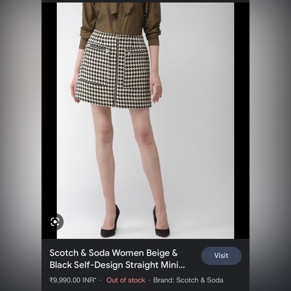 SCOTCH & SODA
MAISON SCOTCH- Skirt. Size- XS - Picture 11 of 11